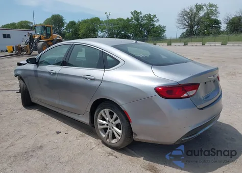 2015 Chrysler 200 Limited из США, поврежденный, VIN 1C3CCCAB5FN590167